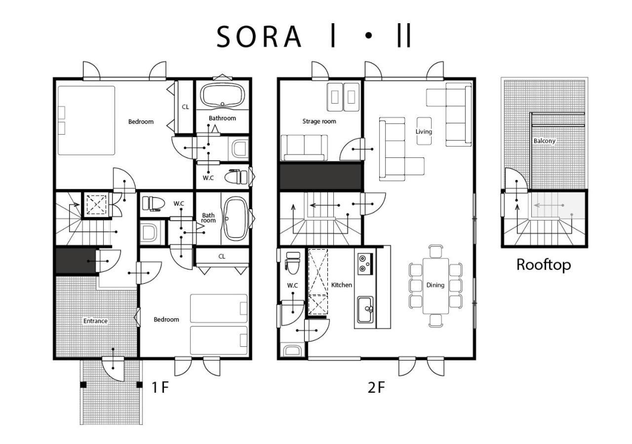 Sora 1 Villa NakaNakafurano Exteriör bild